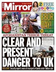 Maybe you would like to learn more about one of these? Daily Mirror 2021 08 21