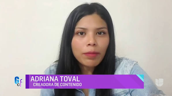 Adriana Toval, quien ha sido señalada como examante de Ángel Muñoz,  reaccionó públicamente ante los rumores sobre una posible demanda en su  contra.