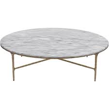It lets you create a warm and inviting look with your favorite decor, collectibles, potted plants etc. Queen Round Coffee Table D140cm White Brass The One Uae
