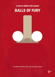 No822 My Balls of Fury minimal movie poster Tapestry by Chungkong Art -  Fine Art America