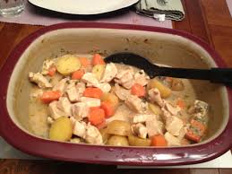 Bring outside points of triangle up over filling and tuck under wide ends of dough at center or ring (filling will not be completely covered). Chicken Stew In The Deep Covered Baker From Pampered Chef Pampered Chef Deep Covered Baker Chef Dishes Entree Recipes