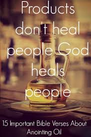 The etymology of the word anoint is to rub. 15 Important Bible Verses About Anointing Oil