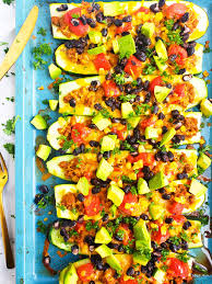 Check spelling or type a new query. Easy Cheesy Taco Stuffed Zucchini Boats Beautiful Eats Things