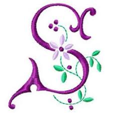 This pdf embroidery pattern is great for beginners, it includes full instructions such as how to apply the hoop, how to thread the needle, how to frame the hoop ones you finish, illustrated stitches and more. Floral Alphabet Designs For Embroidery Machines Embroiderydesigns Com