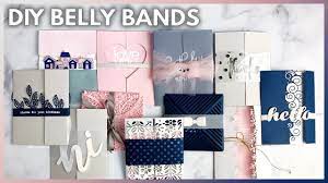 11 Easy Diy Belly Band Ideas For Elegant Cards And Invitations Youtube Elegant Cards Gatefold Cards Cards And Invitations