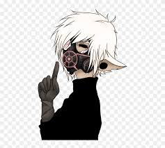 While the modern mask was introduced in world war i, masks have been in existence for some time. Anime Boy Gas Mask Photo Draw A Gas Mask Anime Clipart 338647 Pikpng