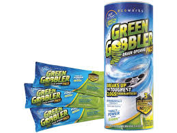 green gobbler drain opener, 3 pk
