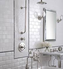 Too Much Of A Good Thing I Like The Small Square Ones Though Traditional Bathroom Tile White Tile Bathroom Walls Modern Bathroom Tile