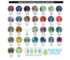 Color Charts Mountain Glass Arts