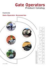 Liftmaster Gate Operator Accessories Manualzz Com