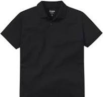 Cuts Clothing Camisa polo masculina manga curta com bainha curva casual AO  : Amazon.com.br: Moda