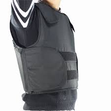 us 195 25 free shipping kevlar bulletproof vest police body armor size l black color with bag in walkie talkie from cellphones telecommunications