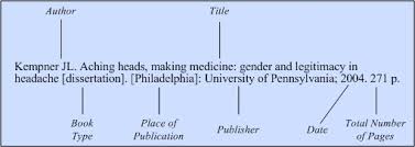 How to cite a thesis in apa format. Dissertations And Theses Citing Medicine Ncbi Bookshelf