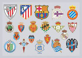 Making a custom football logo for free has never been easier with designevo football logo maker. Spanish Football Team Logos Vector Art Graphics Freevector Com