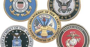 Sold by gadgets experience and ships from amazon fulfillment. Symbols Of The Five American Military Services Air Force Army Coast Guard Marine Corp And Navy Military Appreciation Emblems Military Branches