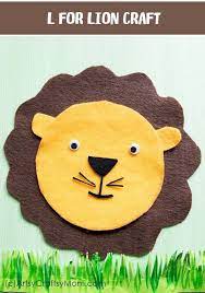 a to z alphabet animal craft ebook printable templates lion craft animal crafts for kids animal crafts