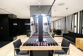 Image Result For Mac Makeup Stores Interior Design With Images Makeup Studio Makeup Studio Decor Makeup Salon
