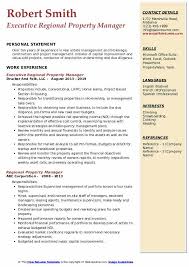 Summary organized property manager with 3+ years of experience creating a superior tenant community by upholding property through regular maintenance, addressing complaints and reducing service costs to increase budget for community events. Regional Property Manager Resume Samples Qwikresume