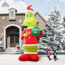 This year i wanted to include some homemade cards that my kids could help out with. Massive 18 Foot Tall Inflatable Grinch