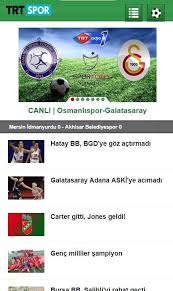 Trt spor canlı izle, günün 24 saati verilen spor haberleri ile tüm sporseverler değişik spor dalları hakkında en kaliteli ve gerçekçi haberleri almaktadır. Trt Sports For Android Apk Download