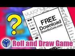 Draw so cute animals with dice game. How To Draw Roll Dice And Draw Mystery Creature Game Cute And Fun Drawing Videos For Kids Easy Drawings For Kids Cute Drawings