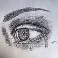 Drawing Of An Eye Tears Eyebrow Pupil Art Artist Sketch Sketching Pencil Derwent Worldofpencils Prophetsandpoets Artfido A Schets Tekenen Boeken