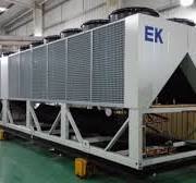 Durable 380 Tons High Cop Air Cooled Screw Chiller Touch Screen