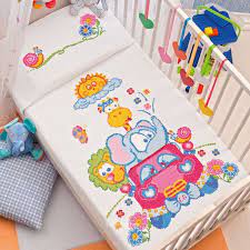 Schema Per Copertina Lettino Da Fare Punto Croce Punto Croce Ricamo A Punto Croce Punto Croce Di Bambino