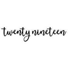 Twenty Nineteen Happy New Year The Twenties Green Colors