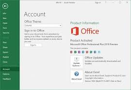 Microsoft Office 2019 Preview Build 16 0 Free Download Microsoft Office Microsoft Free Download