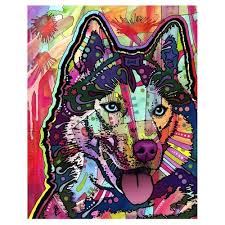 husky dog park publishing siberian husky dean russo art husky