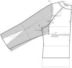 Patternmaker macros with those measurements, fit. Pattern Construction For A Raglan Shirt For Plussizes M Mueller Sohn