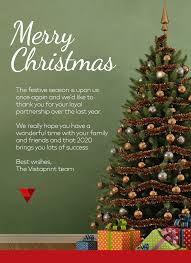 14 x 14 cm greeting card with illustrations inside and out. Vistaprint Australia Merry Christmas From The Vistaprint Team Milled
