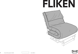 Choose from contactless same day delivery, drive up and more. Ikea Munkarp Fliken Futon Chair Cover Assembly Instruction 9