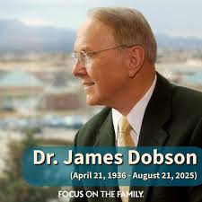 What a wonderful man. Dr James Dobson is with the Lord now. Praying for his  family 🙏❤️