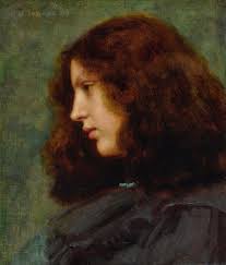 For Sale: "At the Gate of the Temple" by John William Godward** Enhance  your art collection with this stunning portrait, "At the Gate of the  Temple," painted by the renowned artist John