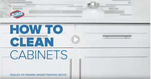 How To Clean Kitchen Cabinets Clorox
