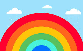 This is just such a cute rainbow wallpaper. Hd Wallpaper Rainbow Cute Vector Love Colors Clouds Vivid Happiness Wallpaper Flare