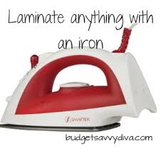 For tough areas, keep using acetone and fresh paper towels until area is clean. How To Laminate Cards Id S Photos Anything With An Iron Budget Savvy Diva