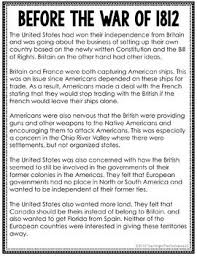 War Of 1812 Jigsaw Method Activity U S History War Of 1812 Teaching History 6th Grade Social Studies