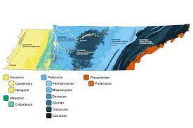 East Tennessee Geologic Map Tennessee Earth Science Quick Facts — Earth@Home