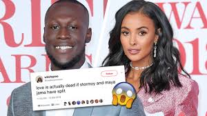 On 4music from 2015 until 2017, cannonball on itv in 2017, the mtv show true love or true lies with danny dyer and the first series of the circle on channel 4 with alice levine. Fans Are Worried Stormzy Maya Jama Have Split But We Really Hope It S Not True Capital