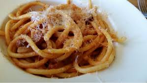 Bucatini cacio e pepe is a creamy combination of cheeses with a punch of black pepper and topped with crispy if you're looking to switch up pasta night, these bucatini recipes will be requested again and again after you make it once. 21 Bucatini Recipes That Ll Make It Your New Favorite Noodle