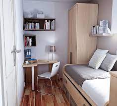 Best Paint Colors For Small Spaces Small Bedroom Interior Small Dorm Room Small Apartment Bedrooms