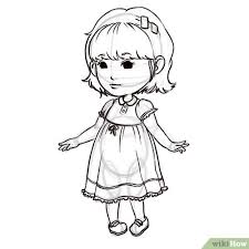 Eine ganze und eine halbierte feige malen. Ein Madchen Zeichnen 10 Schritte Mit Bildern Wikihow