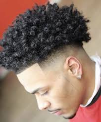 The best way to look good is to improve on a particular physical feature that has been gifted to you by nature. Pinterest Callmetrishh Curly Hair Fade Faded Hair Taper Fade Curly Hair