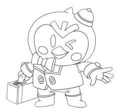 Dibujos De Brawl Stars Para Colorear Lou