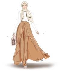 Jilbablover, pasutri, video 18+ hijab. Millennials Gaya Model Pakaian Sketsa Model Pakaian Desain Busana Desain Baju Hijab Lengan Diary Hijaber