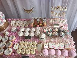 Unicorn Party Cake Dessert Table Decor Pastel Dessert Table Decor Baby Shower Dessert Table Baby Shower Cake Pops