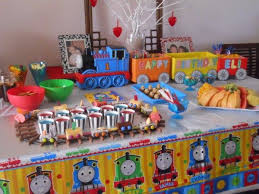 Thomas The Train Birthday Party Food Ideas Thomas The Tank Engine Party Food Table Thomas The Train Birthday Party Trains Birthday Party Thomas Birthday